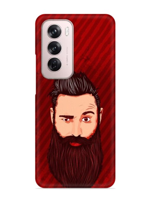 Beardo Man Snap Case for Oppo Reno 12 Pro (5G) Zapvi