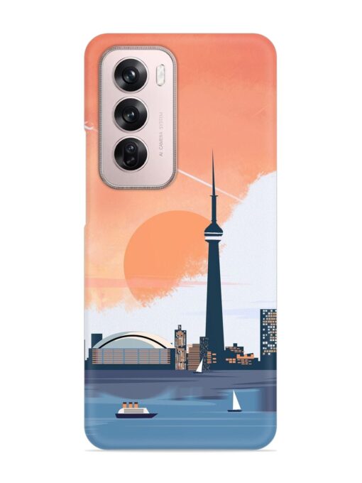 Toronto Canada Snap Case for Oppo Reno 12 Pro (5G)