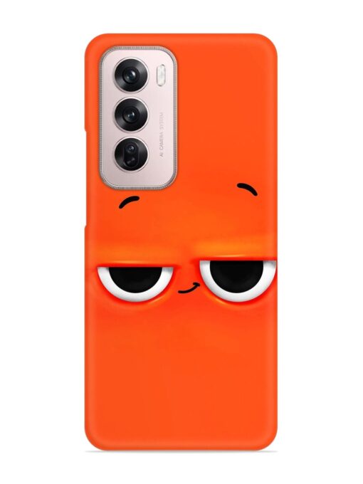 Smiley Face Snap Case for Oppo Reno 12 Pro (5G) Zapvi