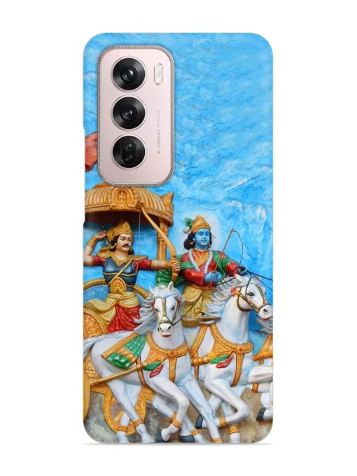 Hyderabad India March 19 Wall Art Snap Case for Oppo Reno 12 Pro (5G) Zapvi