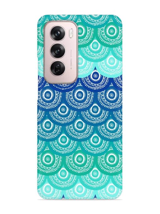 Ethnic Seamless Pattern Snap Case for Oppo Reno 12 Pro (5G) Zapvi