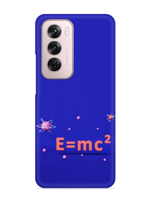 Formula Relativity Equation Snap Case for Oppo Reno 12 Pro (5G) Zapvi