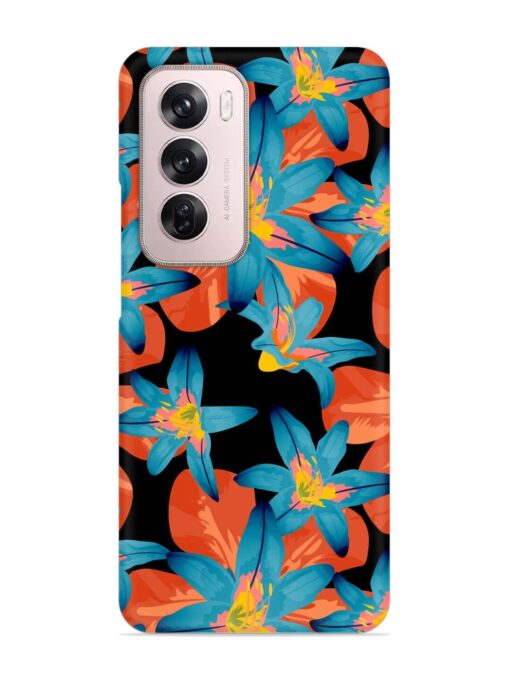 Philippine Flowers Seamless Snap Case for Oppo Reno 12 Pro (5G)