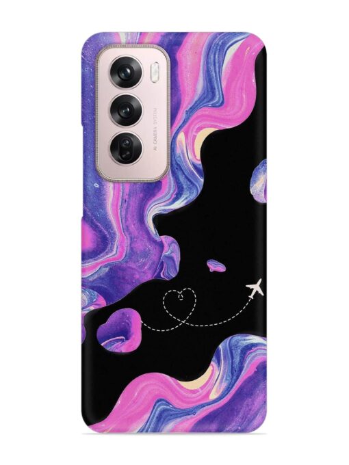 Glitter Art Snap Case for Oppo Reno 12 Pro (5G) Zapvi