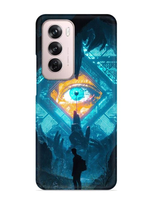 Arcane Eye Snap Case for Oppo Reno 12 Pro (5G) Zapvi