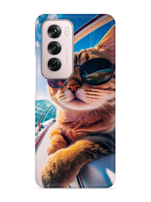 Cat In Style Snap Case for Oppo Reno 12 Pro (5G) Zapvi