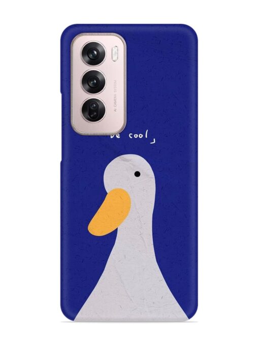 Be Cool Duck Snap Case for Oppo Reno 12 Pro (5G) Zapvi