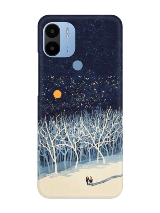 Full Moon Snowshoe Tour Snap Case for Poco C51