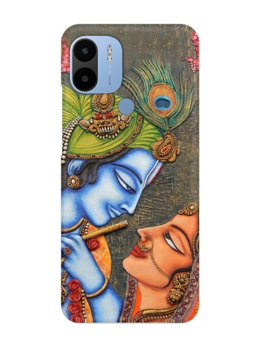 Lord Radha Krishna Flute Art Snap Case for Poco C51