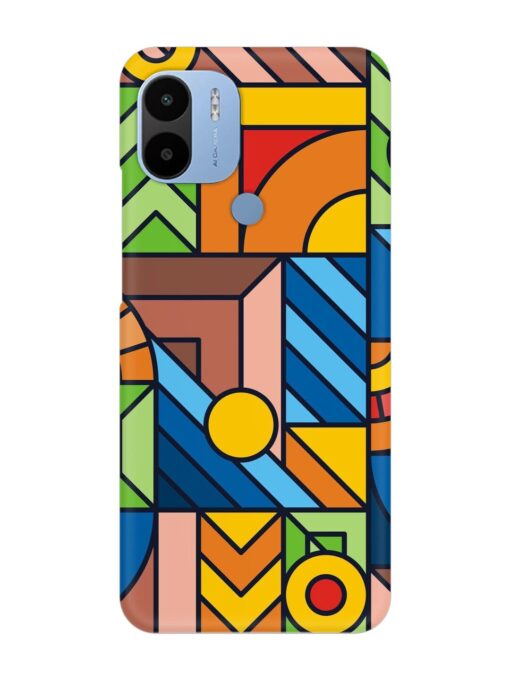 Colorful Geometric Snap Case for Poco C51