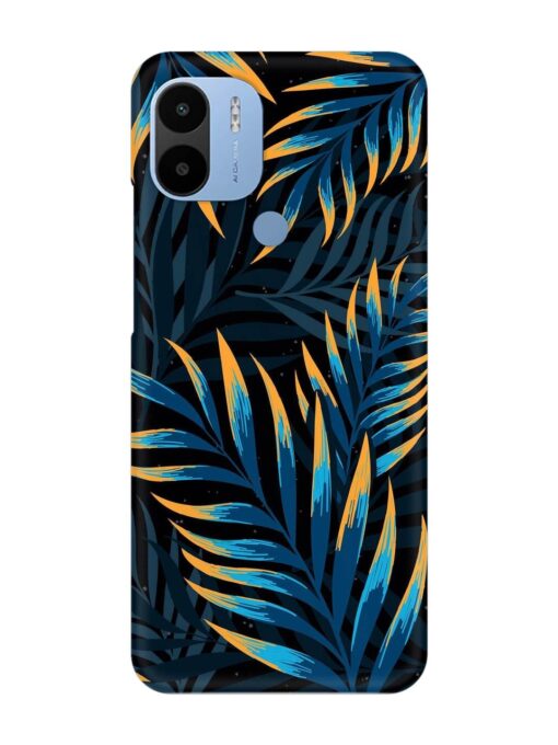 Abstract Leaf Art Snap Case for Poco C51 Zapvi