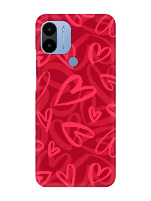 Seamless Romantic Pattern Snap Case for Poco C51