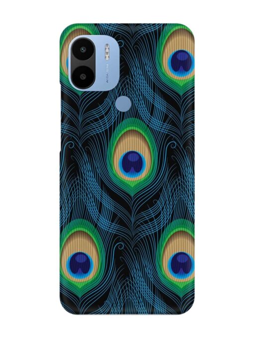 Seamless Pattern Peacock Snap Case for Poco C51