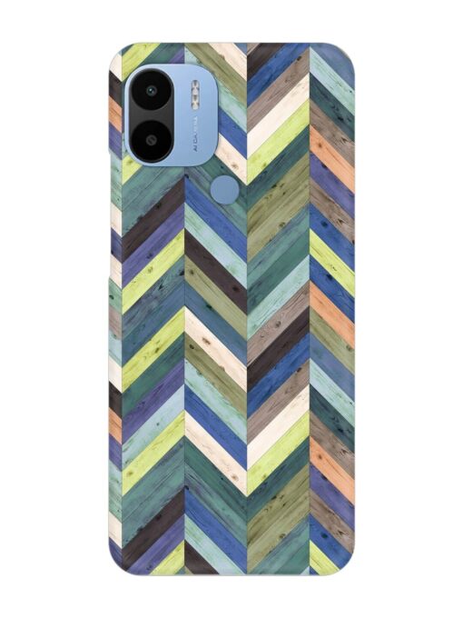 Chevron Random Color Snap Case for Poco C51 Zapvi