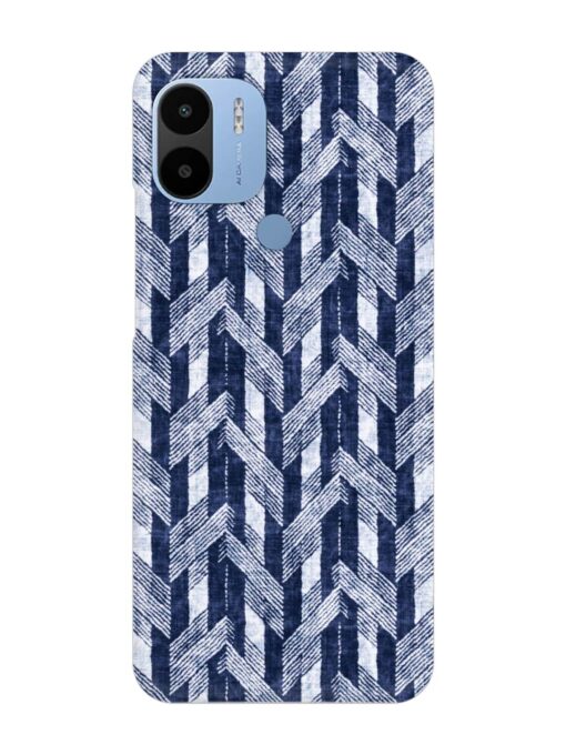 Abstract Herringbone Motif Snap Case for Poco C51 Zapvi