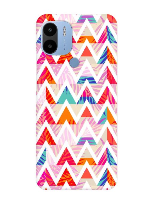 Abstract Triangle Background Snap Case for Poco C51