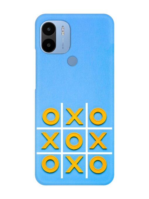 Yellow Plastic Crosses Snap Case for Poco C51