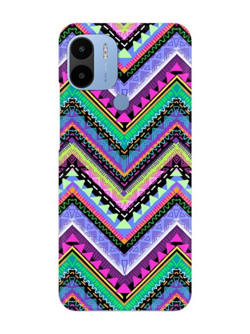 Tribal Aztec Print Snap Case for Poco C51