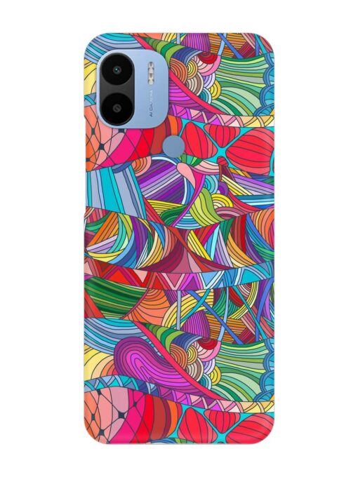 Seamless Patterns Hand Drawn Snap Case for Poco C51