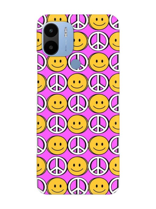 Smiley Face Peace Snap Case for Poco C51