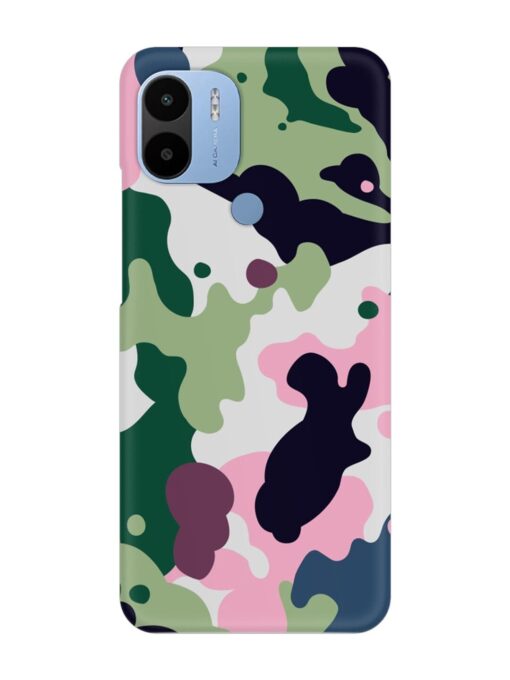 Seamless Funky Camouflage Snap Case for Poco C51