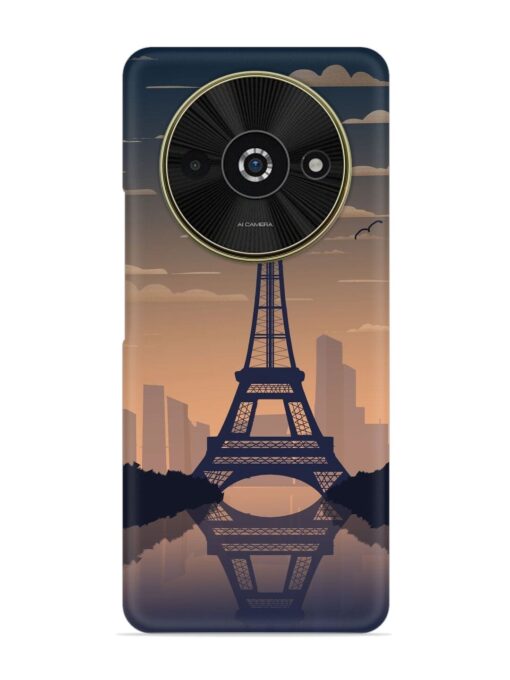 France Paris Eiffel Tower Gradient Snap Case for Poco C61