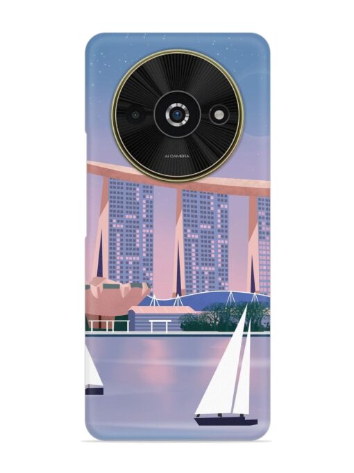 Singapore Scenery Architecture Snap Case for Poco C61 Zapvi