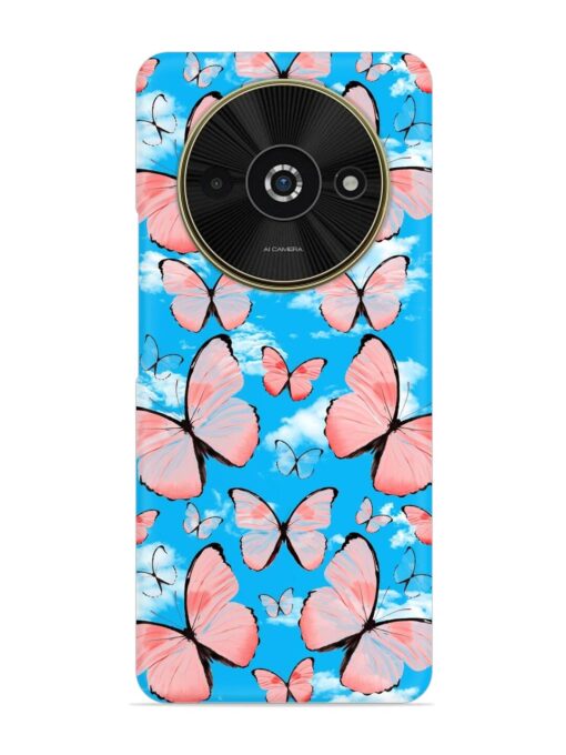 Seamless Pattern Tropical Snap Case for Poco C61