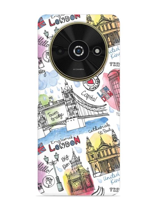 Vector London Landmark Snap Case for Poco C61