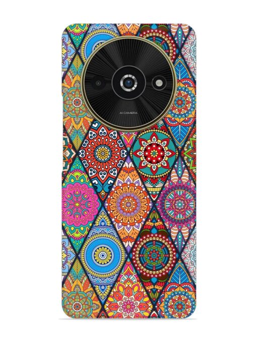 Seamless Tile Pattern Snap Case for Poco C61