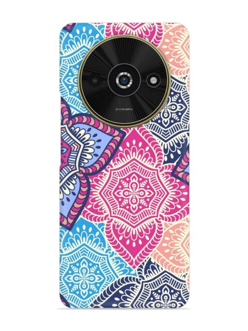 Ethnic Floral Seamless Snap Case for Poco C61