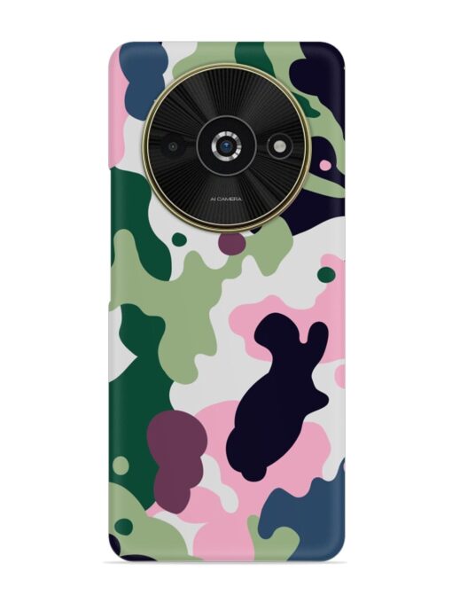 Seamless Funky Camouflage Snap Case for Poco C61