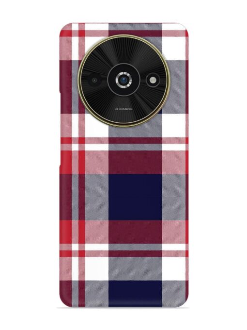 Classic Plaid Tartan Snap Case for Poco C61