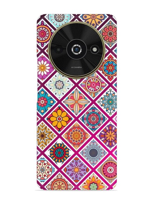 Seamless Tile Pattern Snap Case for Poco C61