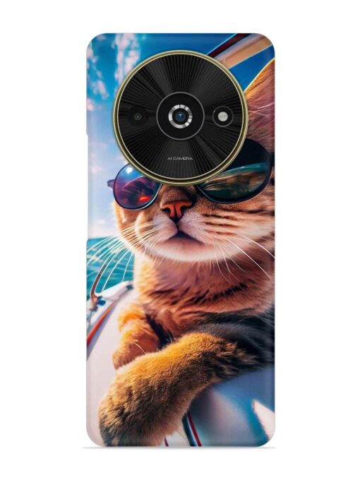 Cat In Style Snap Case for Poco C61