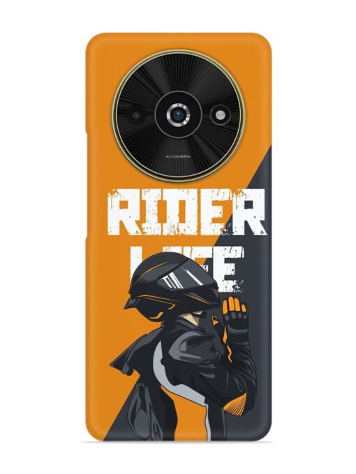 Rider Life Snap Case for Poco C61