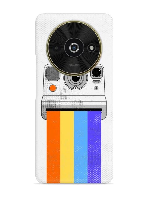 Retro Camera Art Snap Case for Poco C61