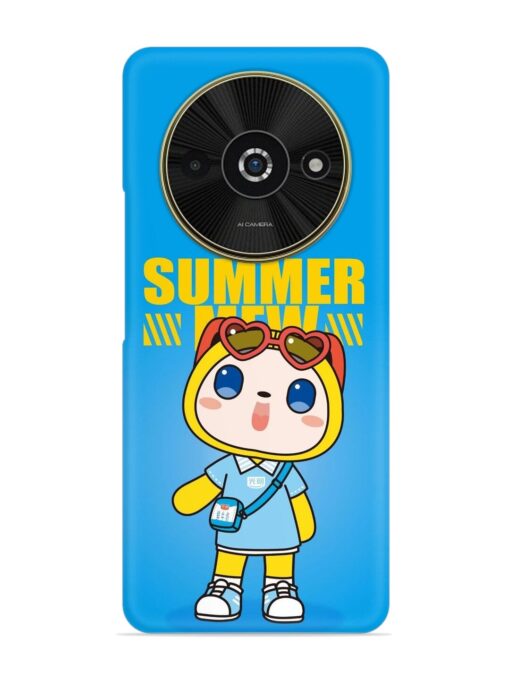 Summer Mew Cartoon Snap Case for Poco C61