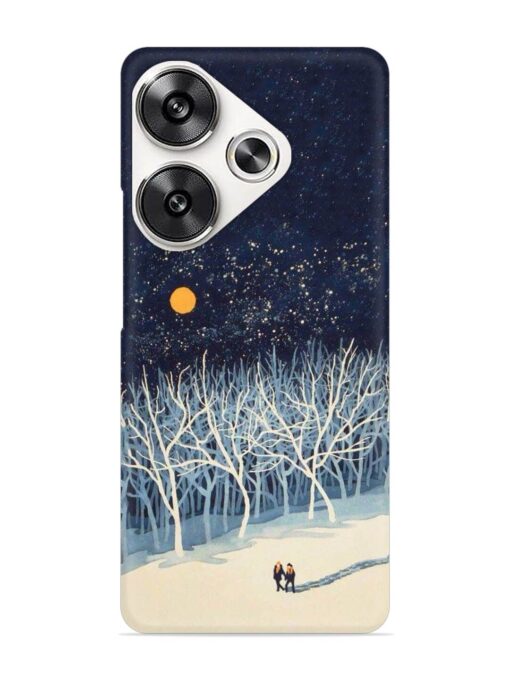 Full Moon Snowshoe Tour Snap Case for Poco F6 (5G)