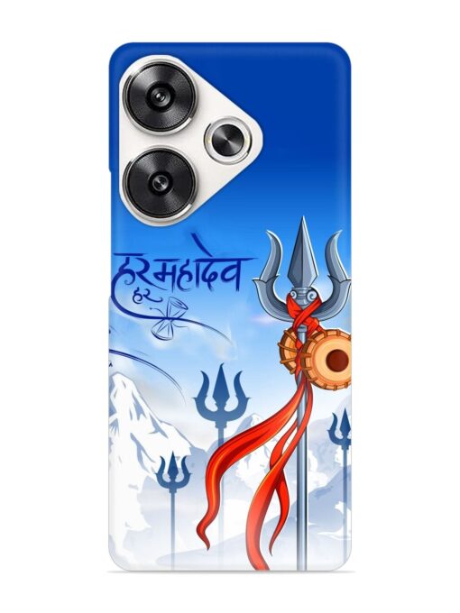 Har Har Mahadev Trishul Snap Case for Poco F6 (5G)