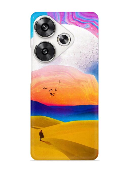 Sandy Desert Snap Case for Poco F6 (5G)