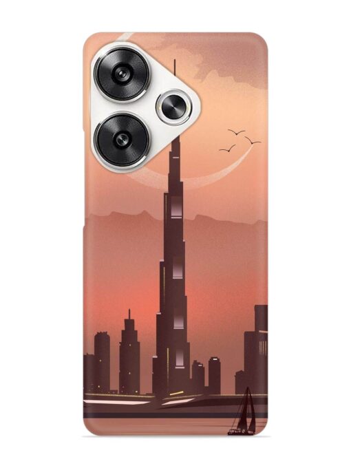 Landmark Burj Khalifa Snap Case for Poco F6 (5G)