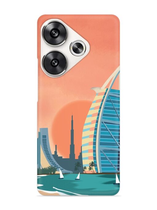 Dubai Architectural Scenery Snap Case for Poco F6 (5G)