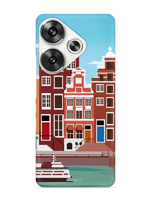 Scenery Architecture Amsterdam Landscape Snap Case for Poco F6 (5G) Zapvi