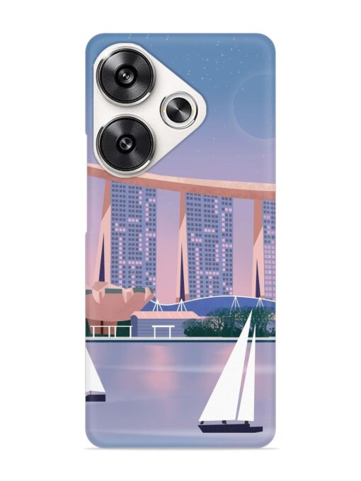 Singapore Scenery Architecture Snap Case for Poco F6 (5G)