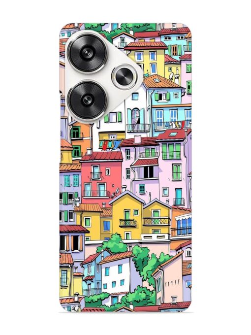 Europe Old Town Snap Case for Poco F6 (5G)