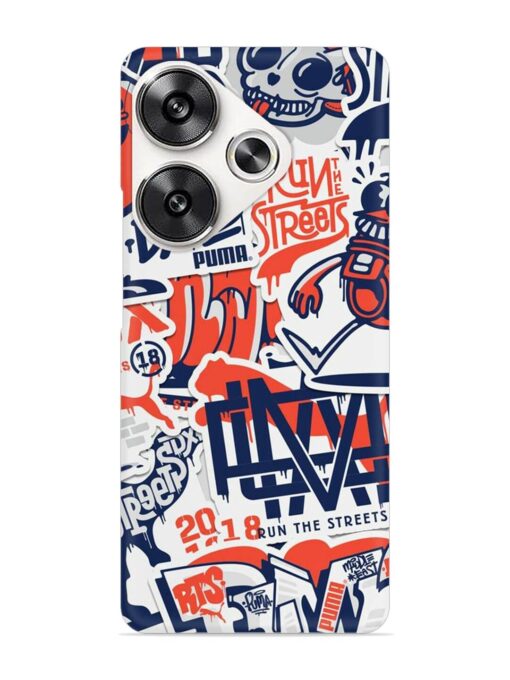 Run The Street Snap Case for Poco F6 (5G) Zapvi