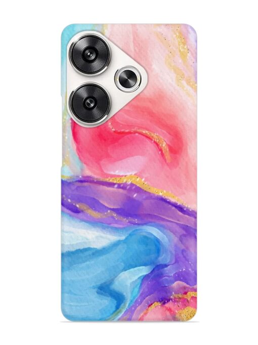 Watercolor Gradient Snap Case for Poco F6 (5G) Zapvi