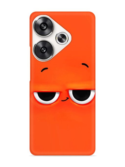 Smiley Face Snap Case for Poco F6 (5G)