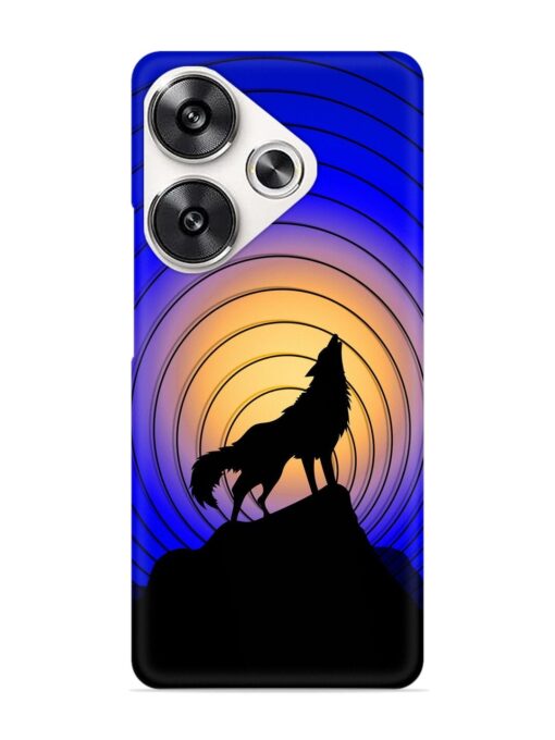 Fox Roaring Design Snap Case for Poco F6 (5G) Zapvi